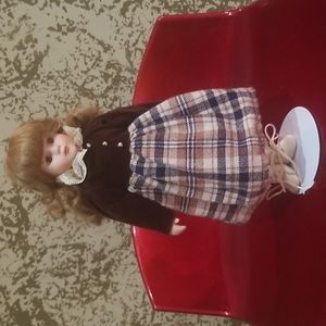 Wintage ANCO COLLECTION PORCELAIN DOLL